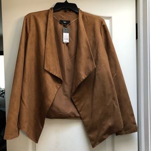 Suede camel Jacket